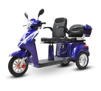 ECO ENGEL 503 Blau, Senioren Roller 25 km/h, Elektromobil, Elektroroller,E Trike