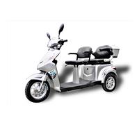 Elektro Dreirad für Erwachsene ECO ENGEL 503 Silber, 25 km/h