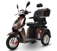 ECO ENGEL 504 Braun Elektromobil mit Herausnehmbarem Li-Io Akku 30 Ah 25 km/h 1000 Watt Seniorenmobil