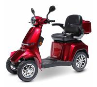 ECO ENGEL 510 V.2 Rot, 25 km/h E-Scooter 4 Räder
