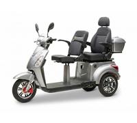 Econelo E-Seniorenmobil Billy 2.0, Lithium-Akku, 3-Rad, 1000 Watt, Komfort-Sitz, Grau