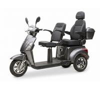 Econelo E-Seniorenmobil Billy 2.0, Lithium-Akku, 3-Rad, 1000 Watt, Komfort-Sitz, Grau