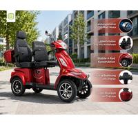 Econelo E-Seniorenmobil Vista Quarter-1L, Lithium-Akku, 4-Rad, 1000W, Komfort Sitz, Grau