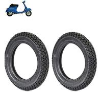 ECOVELO Reifen für Vespa 50 Special, 2.75 - 9, schwarze verstärkte Reifen, Ganzjahresreifen, 80/0.35R9, 8-lagig, 9 Zoll, 120 kg, J