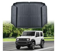 ECOZEN kofferraumwanne für Suzuki Jimny JB64/ JB74 2021-2025(2 Sitzer), TPE Allwetter Original 3D-Scan Kofferraummatte, wasserdicht verschleißfest Laderaumwanne Hohe Passform, Hoher Rand Jimny Zubehör