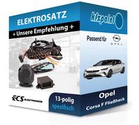 ECS E-Satz 13polig fahrzeugspezifisch passend für Opel Corsa F Fließheck NEU