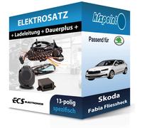 13poliger fahrzeugspezifischer E-Satz für Skoda Fabia Fliessheck 08.2018- NEU