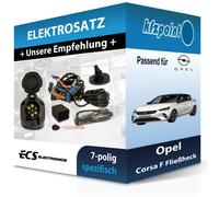 ECS E-Satz 7polig fahrzeugspezifisch passend für Opel Corsa F Fließheck NEU