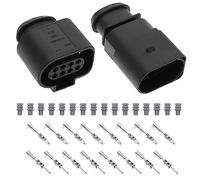ECSiNG 1 Satz 8-poliger Männlicher Weiblicher Steckverbinder 1J0973714 1J0973814 für Auto Sensor Verbindungsstecker Reparatur Ersatzteile Kfz-Komponenten