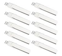 ECSiNG 10 Stück Flip Fernbedienung Schlüsselbart Autoschlüssel Rohling HU66 / HAA Ersatz Notfall Einsatz Schlüsselbart Kompatibel mit Auto Smart Keyless Entry Fernbedienung Schlüssel