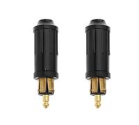 ECSiNG 2 Stücke DIN-Zigarettenanzünder-Adapter Kompatibel mit BMW Motorrädern 12-V-DIN-Stecker für Zigarettenanzünder