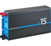 ECTIVE CSI 15 1500W/12V Sinus-Wechselrichter mit Ladegerät, NVS- und USV-Funktion