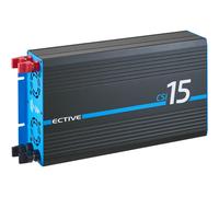 ECTIVE CSI 15 1500W/12V Sinus-Wechselrichter mit Ladegerät, NVS- und USV-Funktion