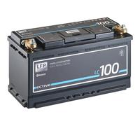 Ective LC 100 BT LT 12 V LiFePO4 Lithium Versorgungsbatterie Schwarz