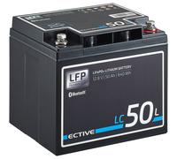 ECTIVE LC 50L BT 12V LiFePO4 Lithium Versorgungsbatterie 50 Ah