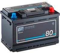 ECTIVE LC 80 LT 12V LiFePO4 Lithium Versorgungsbatterie 80 Ah