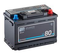 'ECTIVE LC 80 LT 12V LiFePO4 Lithium Versorgungsbatterie 80 Ah (USt-befreit nach §12 Abs.3 Nr. 1 S.1 UStG)'