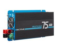 ECTIVE - Multiload 75 PRO Batterieladegerät 75A 12V/24V - für LiFePO4, AGM, Gel, Nass - intelligentes Autobatterie-Ladegerät mit Sicherheitsfunktionen für Kfz, Versorgungsbatterie, LKW & Werkstatt