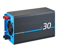ECTIVE Reiner Sinus Wechselrichter SI30-3000W, 24V auf 230V, USB, Überlastschutz, Überhitzungsschutz, Aluminiumgehäuse - DC/AC Spannungswandler, Umwandler, Stromwandler für Haushaltsgeräten