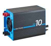 ECTIVE Reiner Sinus Wechselrichter SSI 10-1000W, 20A, 24V auf 230V, Überlastschutz, Überhitzungsschutz, mit MPPT-Laderegler - Spannungswandler, Umwandler, Stromwandler, Batterieladegerät