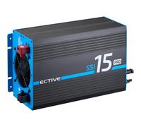'ECTIVE SSI 15 PRO 1500W/12V Sinus-Wechselrichter mit Netzvorrangschaltung, Ladegerät und Laderegler'