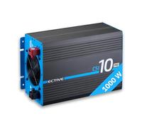 ECTIVE - Wechselrichter 12V auf 230V CSI PRO 10-1000W reine Sinuswelle - Offgrid-Spannungswandler DC/AC Strom mit USB, Überlast- & Überhitzungsschutz, NSV & USV Funktion & Batterieladefunktion bis 20A