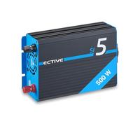 ECTIVE - Wechselrichter 12V auf 230V SI5-500W Reine Sinuswelle - Offgrid-Spannungswandler DC/AC Strom mit USB, Überlast- & Überhitzungsschutz - Inverter Stromwandler für Haushaltsgeräte & Camping