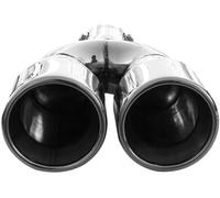 Edelstahl Auspuffblende Endrohr Endstücke Chrom Für BMW E30 E32 E34 E36 E46