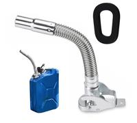 Edelstahl Einfüllstutzen Ausgießer Kanister,AusgießerBenzinkanister | Flexibler 29.5 cm Kaniste Auslauf für 5/10/20l Kanister, für Auto, Motorrad, Schiff, Lastwagen Traktor