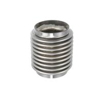 Edelstahl Endschalldämpfer Endrohr 38Mm 45Mm 50Mm 60Mm Kfz-Auspuff-Flexrohr-Verbinder Balg Universell Edelstahl(63.5x70x100mm)