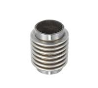 Edelstahl Endschalldämpfer Endrohr 38Mm 45Mm 50Mm 60Mm Kfz-Auspuff-Flexrohr-Verbinder Balg Universell Edelstahl(38x45x70mm)