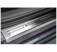 tuning-art 851 Edelstahl Einstiegsleisten Set für Skoda Octavia 3 III 2012-2020, Farbe:Silber