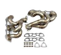 Edelstahl Fächer-Krümmer Abgaskrümmer 2" für Porsche 991 .2 Facelift Turbo + S