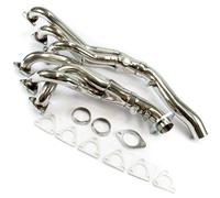 Edelstahl Fächerkrümmer Fächer-Krümmer für BMW 3er E46 Cabrio Coupe M3 S54 Motor