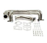 Edelstahl Fächerkrümmer für Subaru Impreza WRX STI GD GG EJ20 EJ25 02-06 Turbo