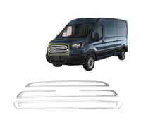 Kühlergrill Leisten für Ford Transit 2014-2019 Edelstahl Grillleisten 3 tlg