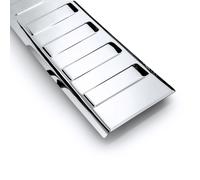 Edelstahl Ladekantenschutz passend für Skoda Kamiq NW Abkantung 2019-2023