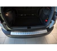 tuning-art L341 Edelstahl Ladekantenschutz für Skoda Karoq 2017-2021, Farbe:Silber