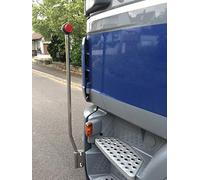 Edelstahl LKW Begrenzungsstab 110 cm mit LED-Leuchte Truck Peilstab Peilstäbe Begrenzungsleuchten Begrenzungstäbe~