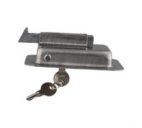 Edelstahl-Reiseanhängerschloss für Wohnmobil-Tür, robustes Einbauschloss, kompatibel mit Werkzeugkästen und Wohnmobilen