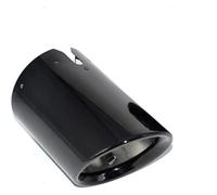 Edelstahl Rohrbogen Auspuffblenden-Endrohr Für BMW 3er 330i 330e G20 G21 Schwarz Edelstahl 1 Stück(1pc)
