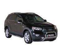 Edelstahl Seitenschweller Schwellerrohre für Chevrolet Captiva 2011-2016 Silber