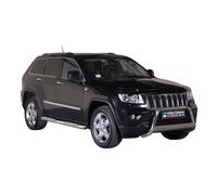 Edelstahl Seitenschweller Schwellerrohre für Jeep Grand Cherokee 2010-2013 Grau