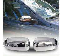Edelstahl Spiegelkappen Chrom passend für OPEL CORSA C | Bj 2000-2006