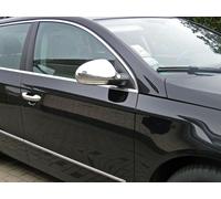 EDELSTAHL SPIEGELKAPPEN CHROM von Recambo passend für VW PASSAT B6, 3C | BJ 2005-2010