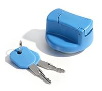 EFUTURETIME Tankdeckel AdBlue Abschließbar mit 2 Schlüssel für 40 mm Innendurchmesser, Kunststoff Kraftstofftankdeckel Kompatibel mit Mercedes-Benz, MAN, Scania, Volvo, Iveco, DAF