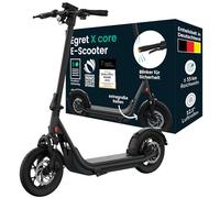 Egret X Serie - Prime, Ultra, Core+, Elektroscooter, E-Scooter mit Straßenzulassung, bis 90km Reichweite, Elektroroller Erwachsene, Eroller 20 kmh, App, Zuladung 130kg
