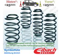 Eibach Pro-Kit Tieferlegungsfedern 25mm für VW Polo 6C1, 6R1, Bj. 2009-2022