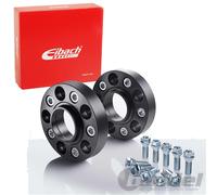 EIBACH PRO-SPACER 40mm SPURVERBREITERUNG SCHWARZ 2x20mm SPURPLATTEN LK:5x112