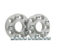 EIBACH PRO-SPACER 50mm SPURVERBREITERUNG SILBER 2x25mm SPURPLATTEN LK:5x114,3mm